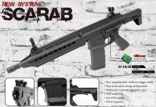 Scarab SAR RAC Rapid Assault Carbine KeyMod ETU Li-Po Ready CA106M by Classic Army